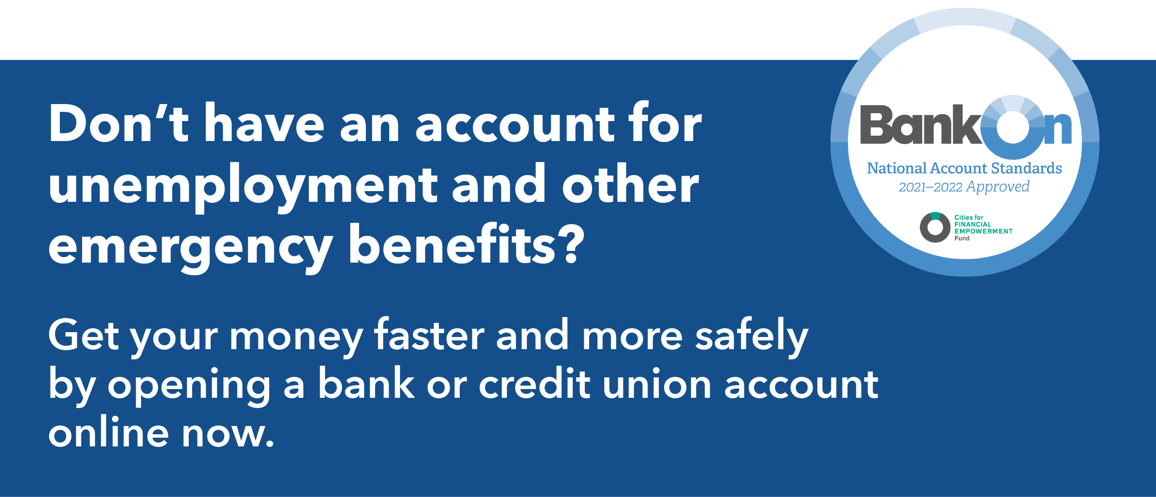 BankOn-National Account Standards